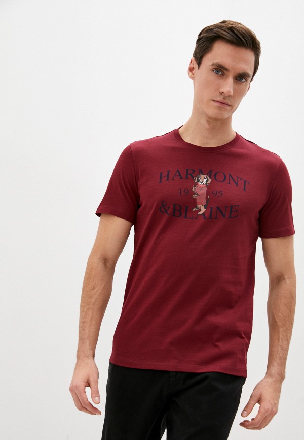 

Футболка Harmont & Blaine, Бордовый