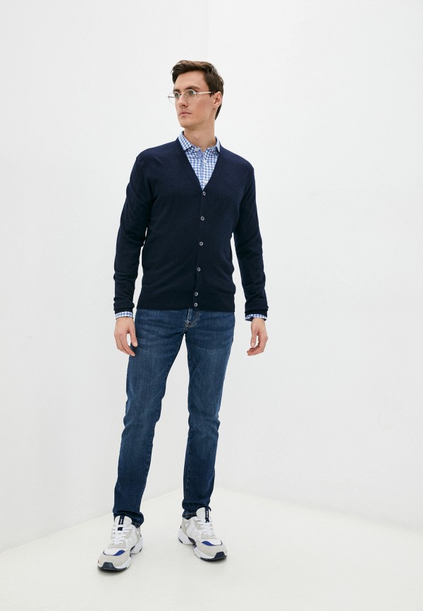 

Кардиган Hackett London, Синий