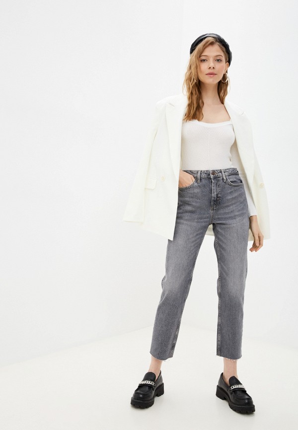 

Джинсы Topshop, Серый, Straight