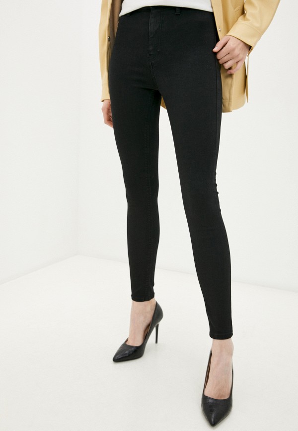 

Джинсы Topshop, Черный, Relaxed flare