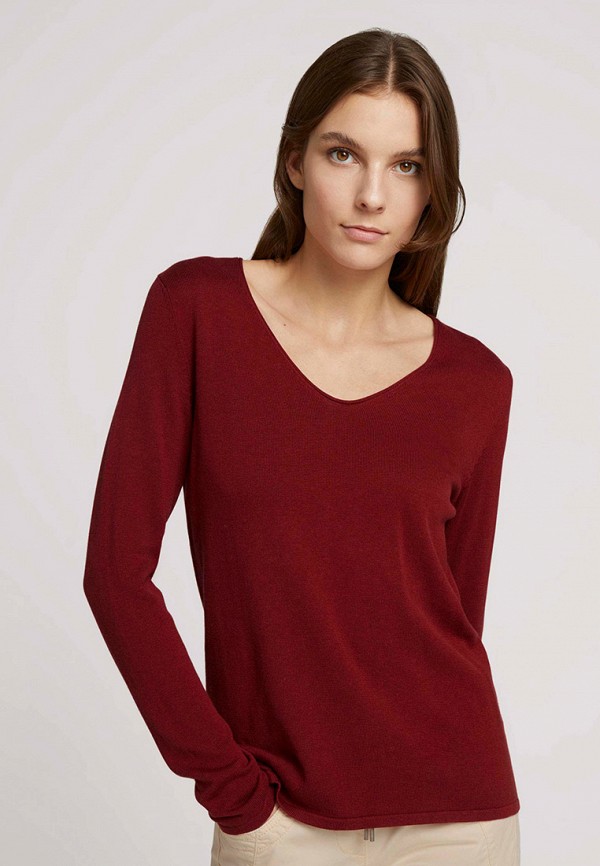 

Пуловер Tom Tailor, Бордовый