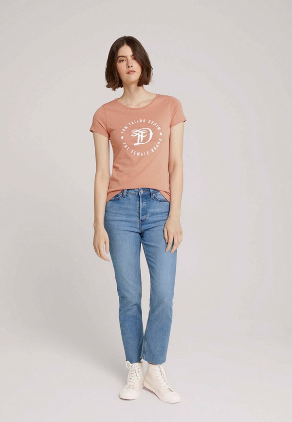 

Футболка Tom Tailor Denim, Розовый