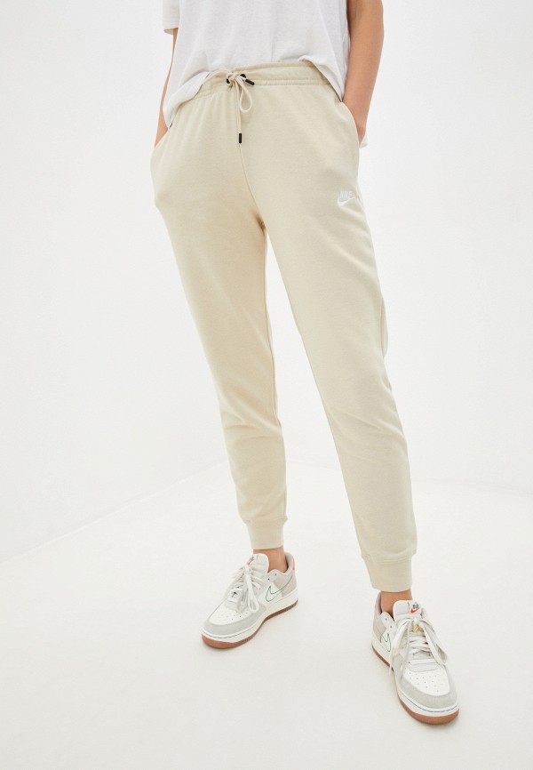 

Брюки спортивные Nike, Бежевый, W NSW ESSNTL FLC MR PNT RG