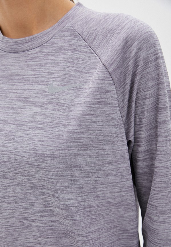 

Лонгслив спортивный Nike, Серый, W NK DF PACER CREW