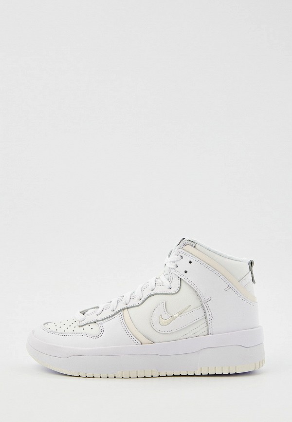 

Кеды Nike, Белый, W NIKE DUNK HI REBEL