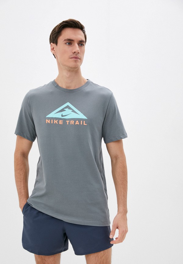 

Футболка Nike, Серый, U NK DF TEE SS TRAIL
