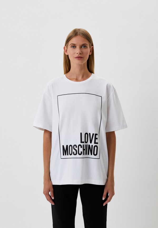 

Футболка Love Moschino, Белый