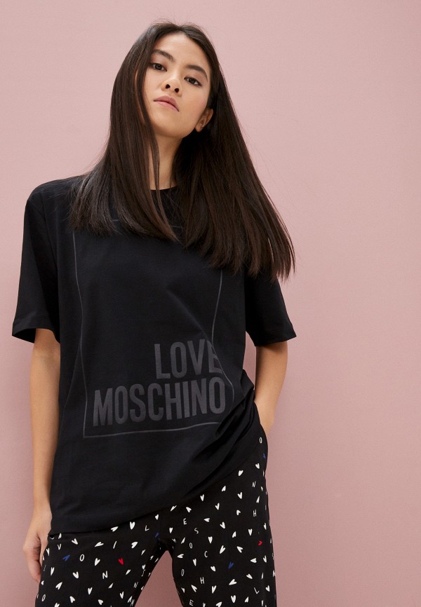 

Футболка Love Moschino, Черный