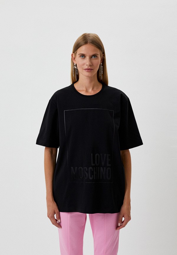 

Футболка Love Moschino, Черный
