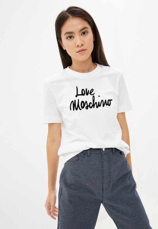 

Футболка Love Moschino, Белый