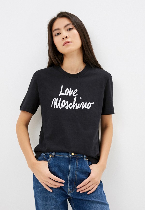 

Футболка Love Moschino, Черный