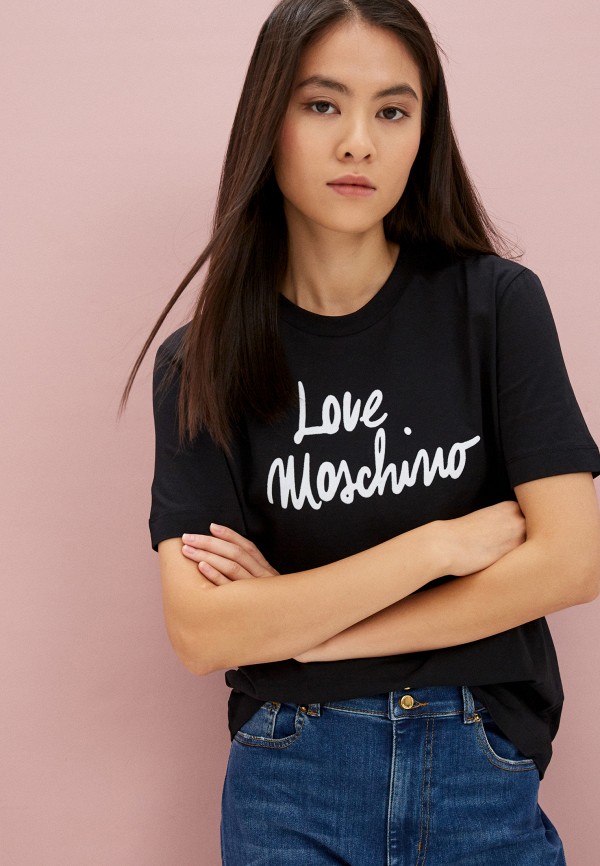 

Футболка Love Moschino, Черный
