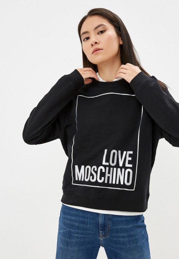 

Свитшот Love Moschino, Черный