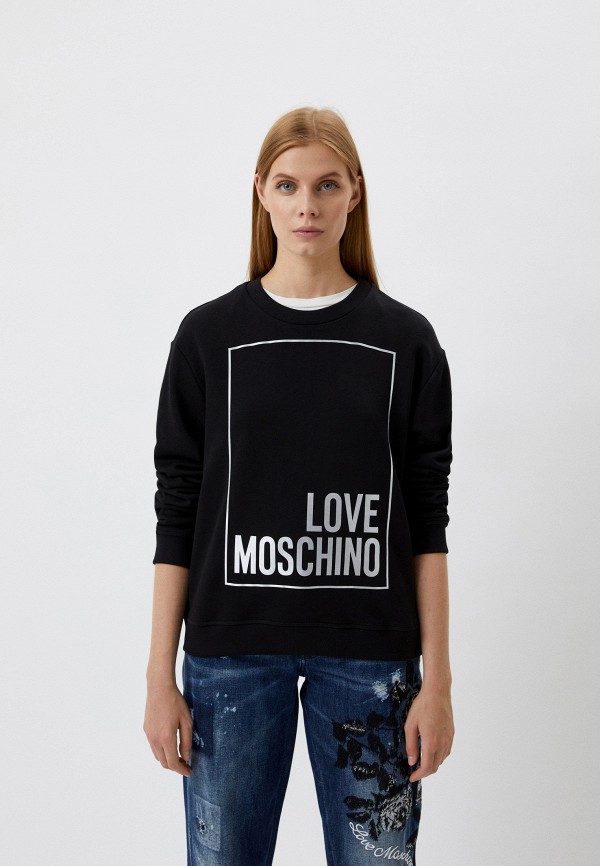 

Свитшот Love Moschino, Черный