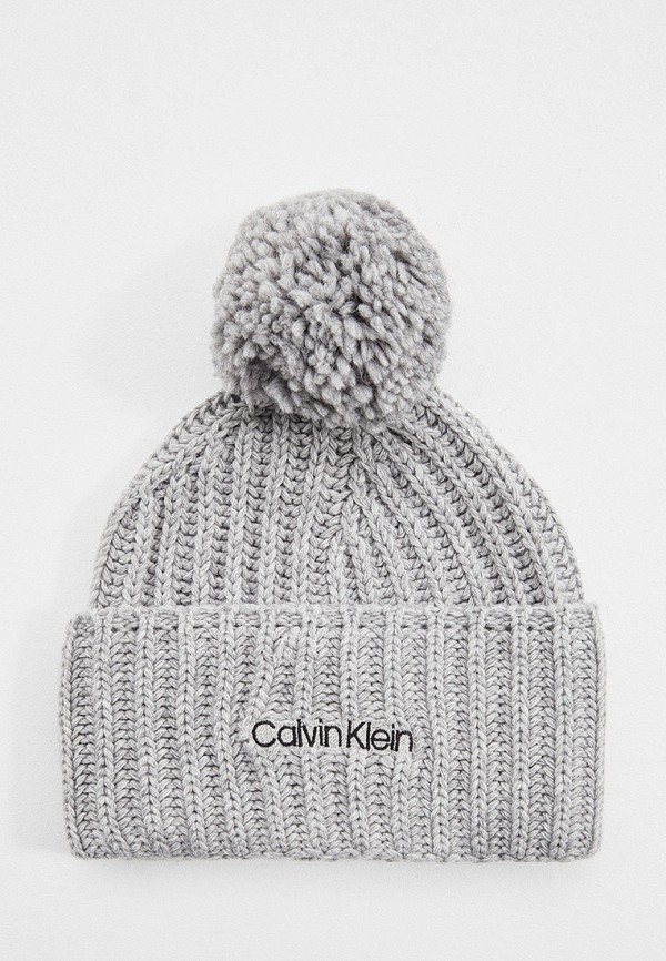 

Шапка Calvin Klein, Серый