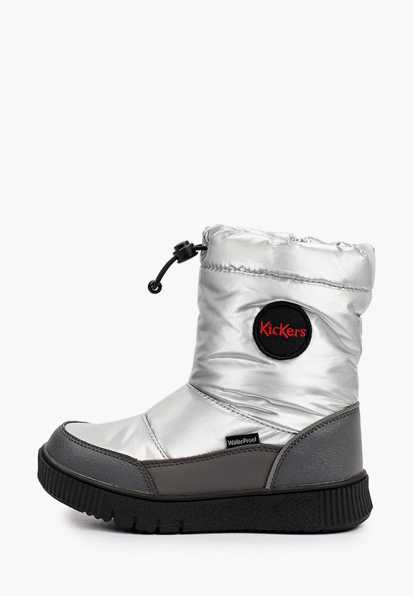 

Дутики Kickers, Серебряный, ATLAK