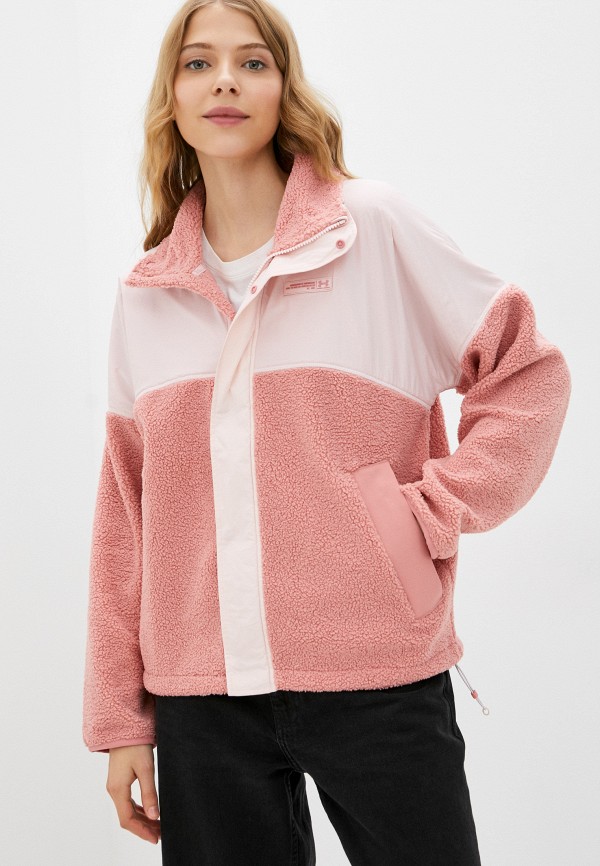

Олимпийка Under Armour, Розовый, UA Mission Boucle Swacket