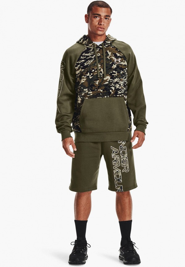 

Худи Under Armour, Хаки, UA RIVAL FLC CAMO SCRIPT HD