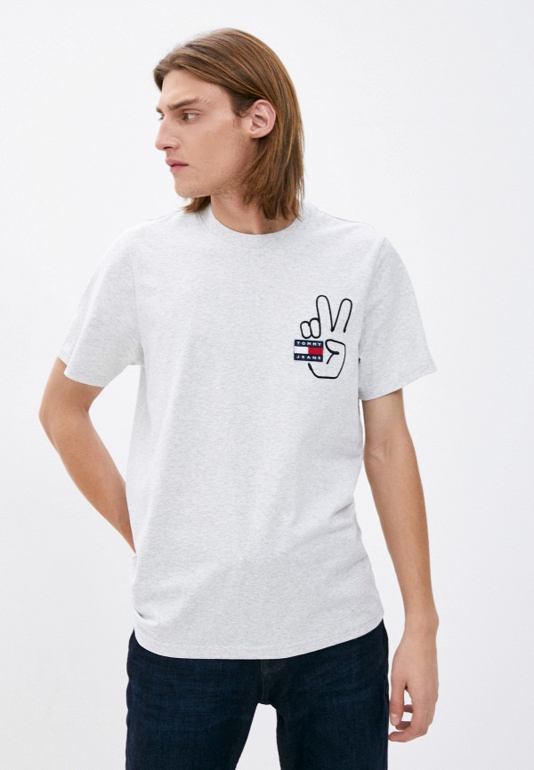 

Футболка Tommy Jeans, Серый
