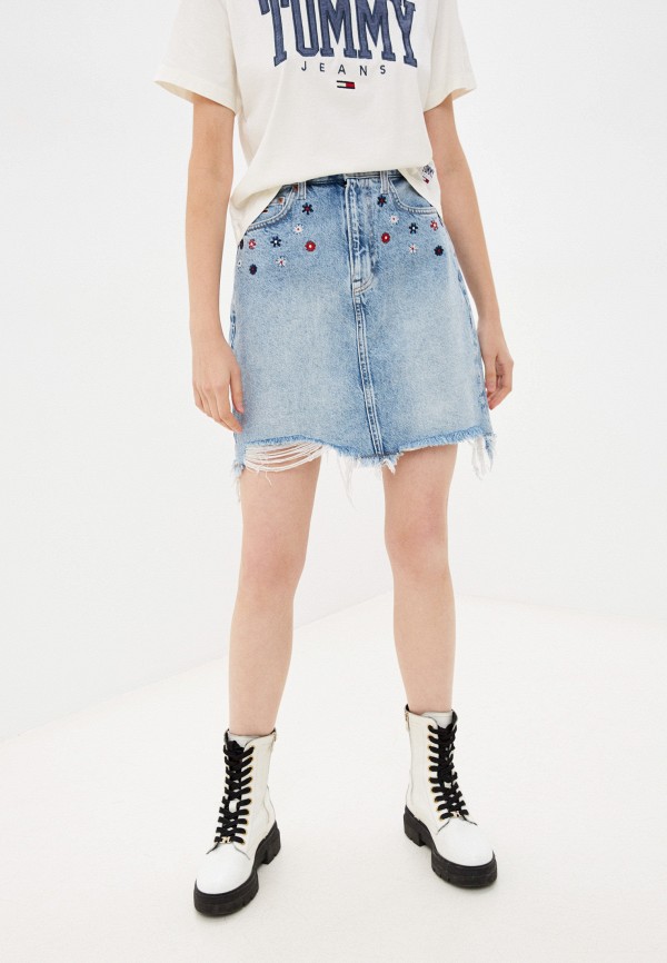 

Юбка джинсовая Tommy Jeans, Голубой