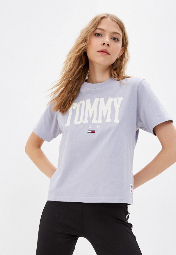 

Футболка Tommy Jeans, Фиолетовый, COLLEGIATE