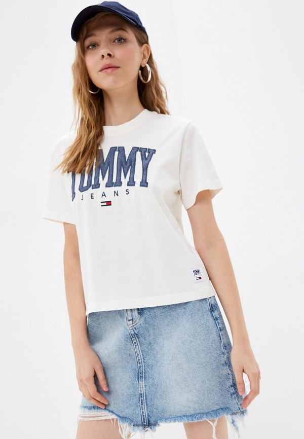 

Футболка Tommy Jeans, Белый, COLLEGIATE