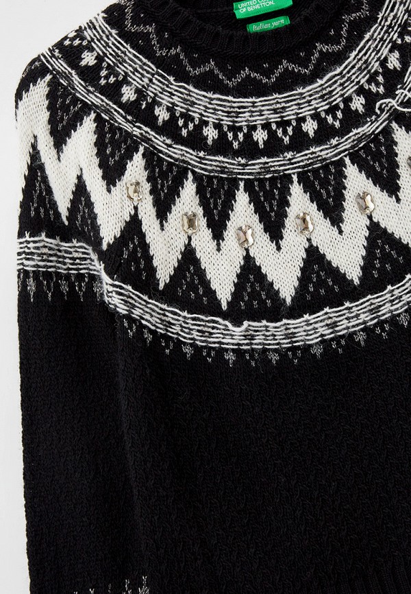 

Джемпер United Colors of Benetton, Черный, United Colors of Benetton RTLAAR470101