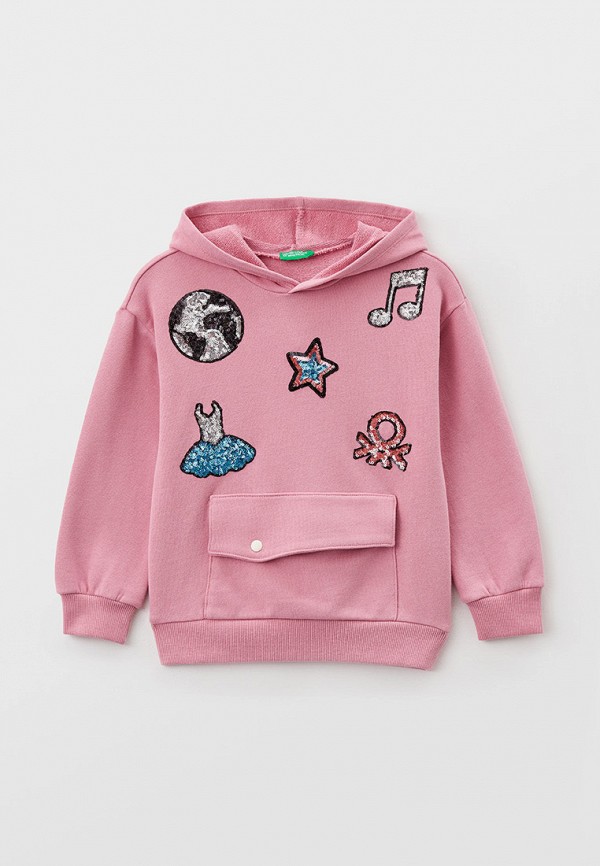 

Худи United Colors of Benetton, Розовый