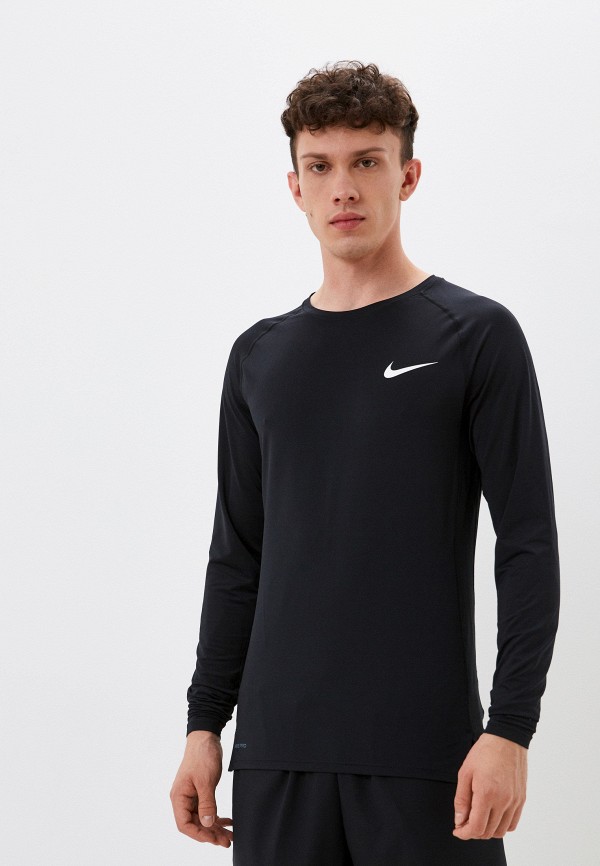 

Лонгслив спортивный Nike, Черный, M NK DF MILER TOP SS