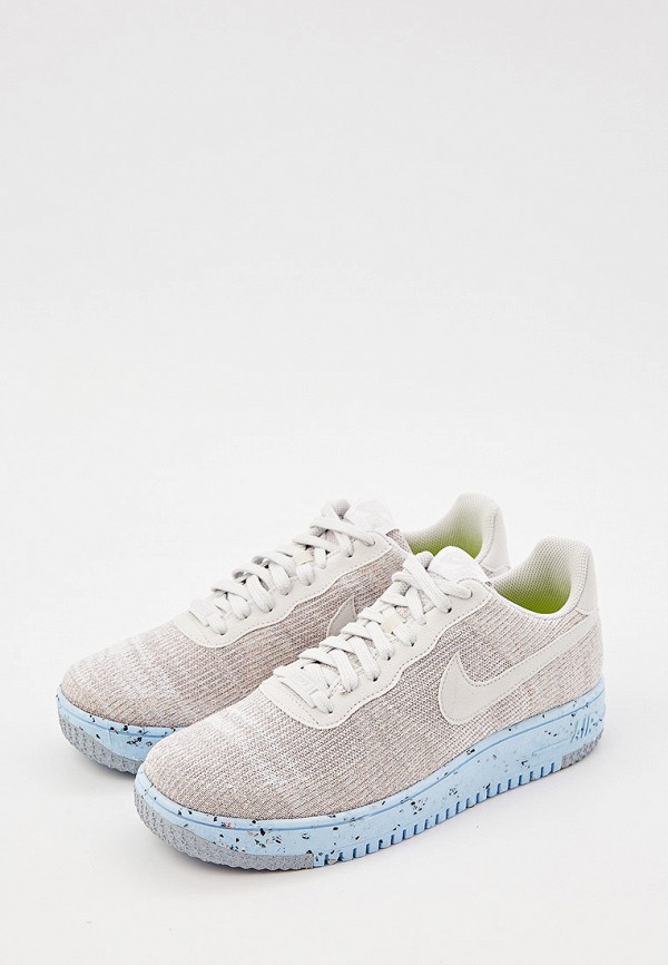

Кеды Nike, Бежевый, NIKE AF1 CRATER FLYKNIT