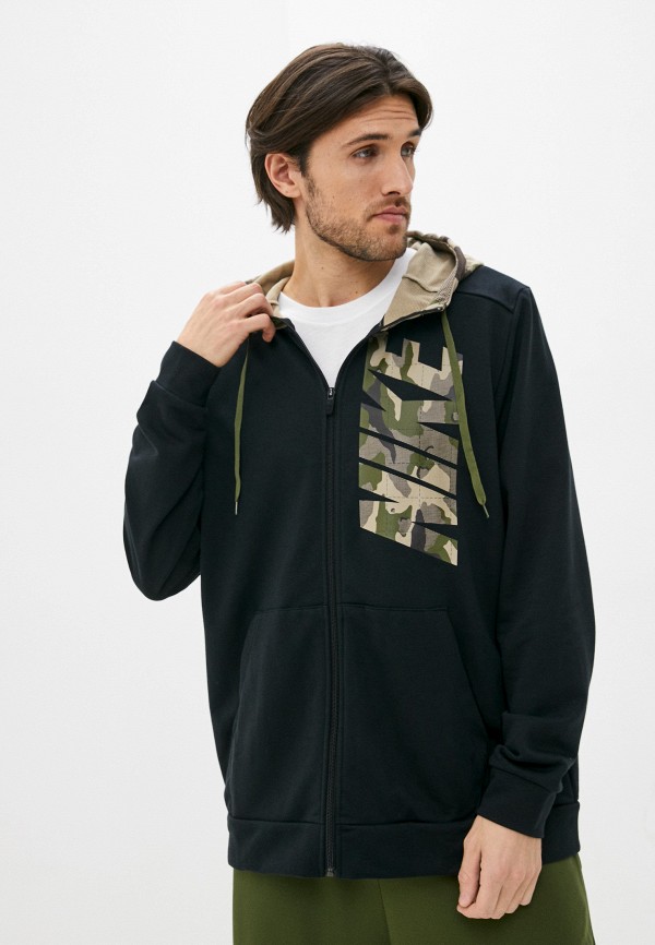 

Толстовка Nike, Черный, M NK DF FZ FA CAMO