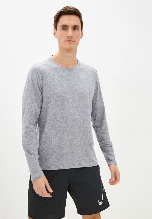 

Лонгслив спортивный Nike, Серый, M NK DF ELMNT CREW
