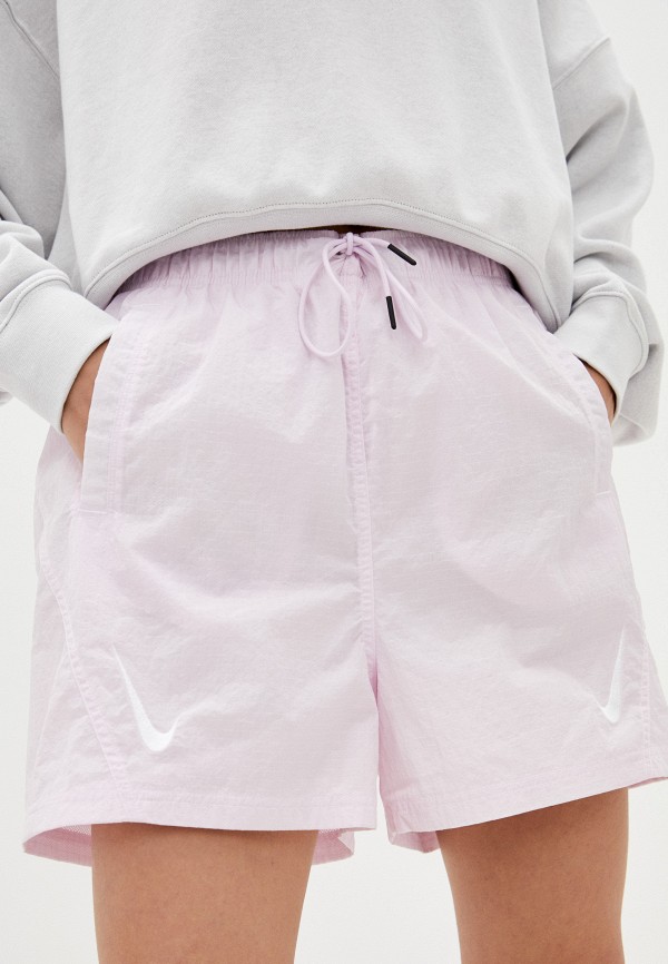 

Шорты спортивные Nike, Розовый, W NSW RPL SWSH WVN GX HR SHRT
