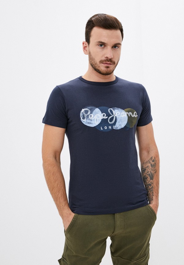 

Футболка Pepe Jeans, Синий