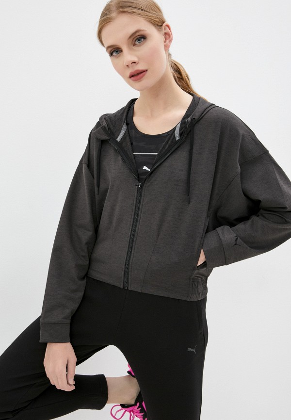 

Толстовка PUMA, Серый, Train Cloudspun FZ Hoodie