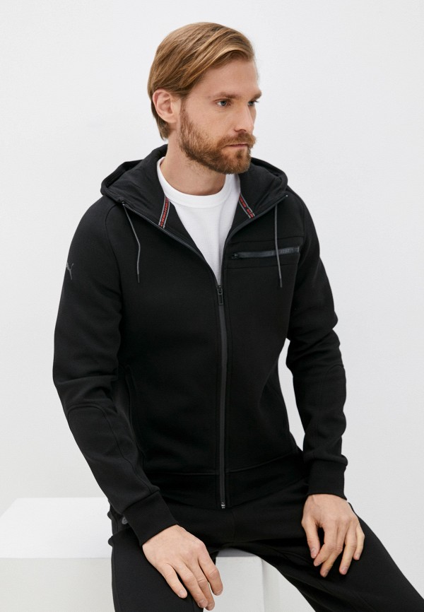 

Толстовка PUMA, Черный, Ferrari Style Hooded Sweat Jacket reg fit