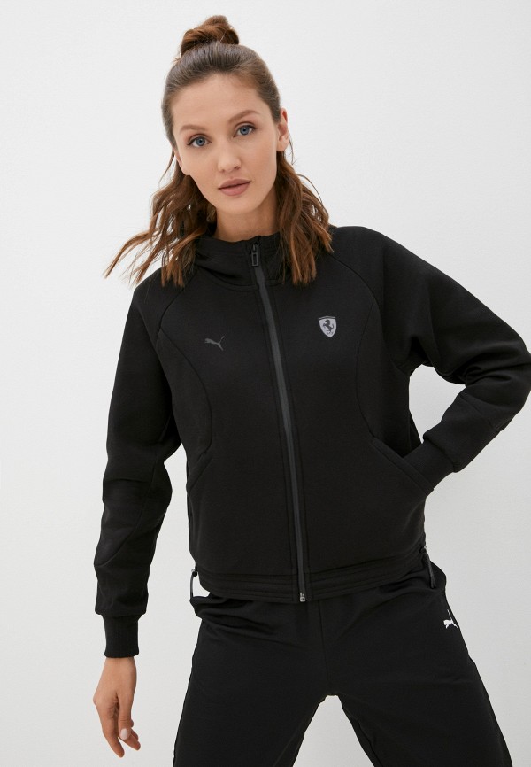 

Толстовка PUMA, Черный, Ferrari Style Wmn Hooded Sweat Jacket