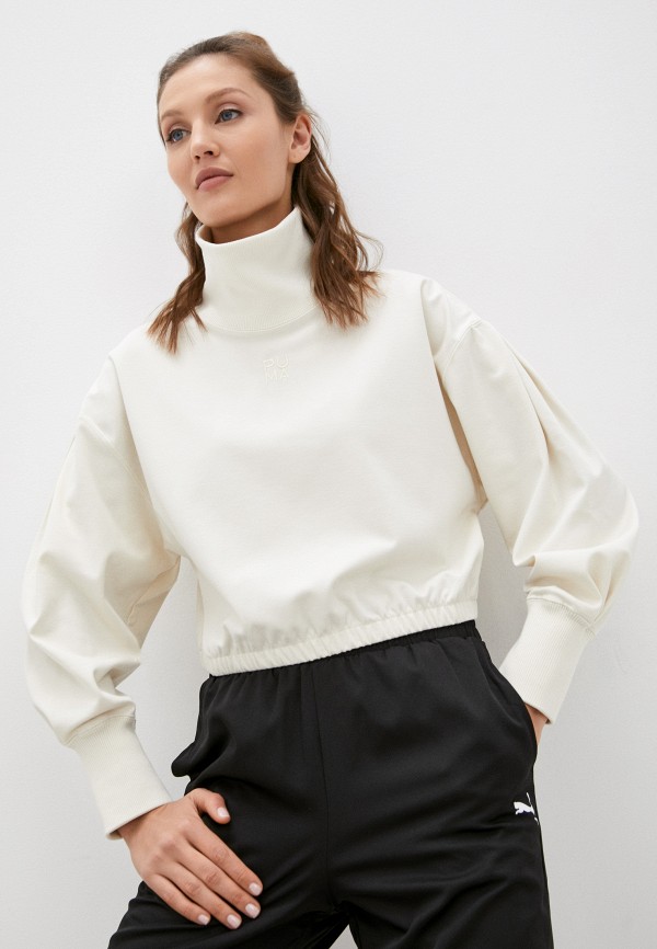 

Свитшот PUMA, Бежевый, Infuse High-Neck