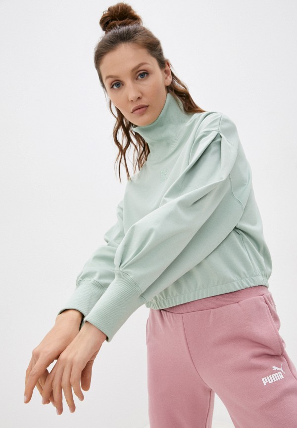 

Свитшот PUMA, Зеленый, Infuse High-Neck