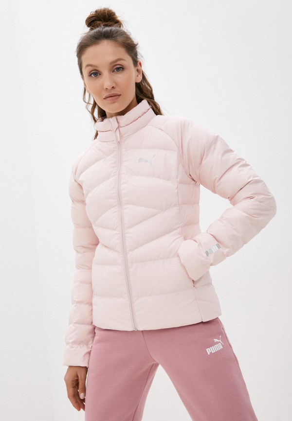 Куртка утепленная PUMA розового цвета