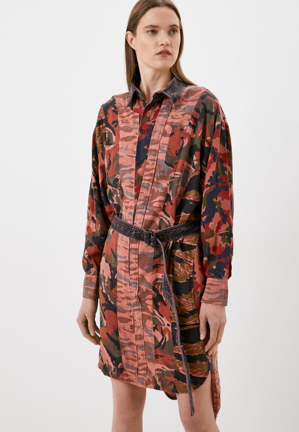 

Платье Diesel, Коралловый, Exclusive for Lamoda