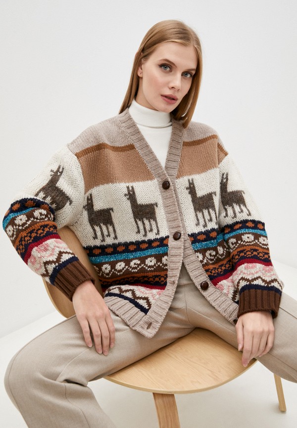 

Кардиган Weekend Max Mara, Коричневый, DISTEL