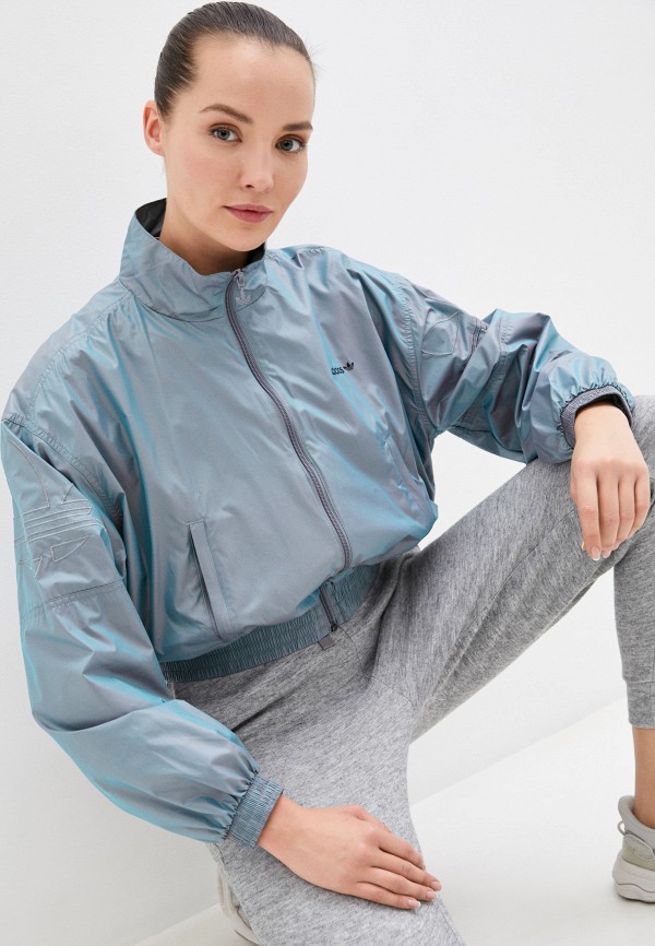 

Олимпийка adidas Originals, Голубой, TRACK TOP