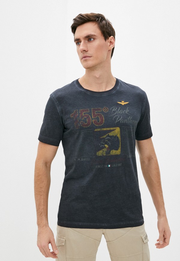 

Футболка Aeronautica Militare, Серый
