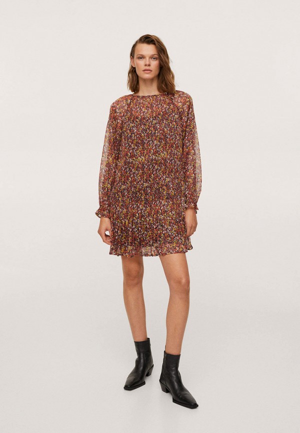 

Платье Mango, Коричневый, Mango RTLAAR707101