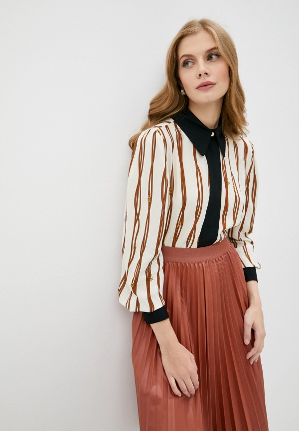 

Блуза Elisabetta Franchi, Бежевый