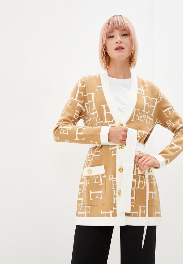 

Кардиган Elisabetta Franchi, Коричневый