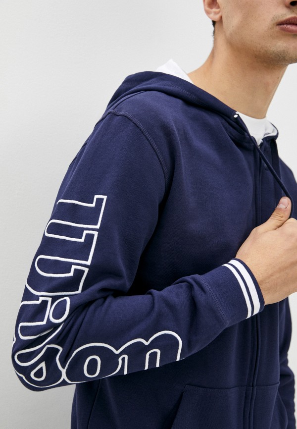

Толстовка Wilson, Синий, M TEAM II FZ HOODY