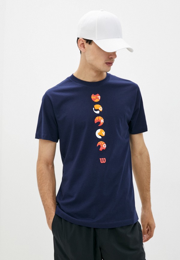 

Футболка Wilson, Синий, M TOKYO 2021 TECH TEE