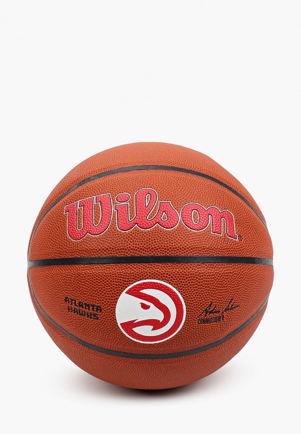 

Мяч баскетбольный Wilson, Коричневый, NBA TEAM ALLIANCE BSKT ATL HAWKS